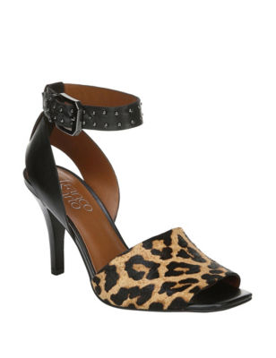franco sarto cheetah sandals