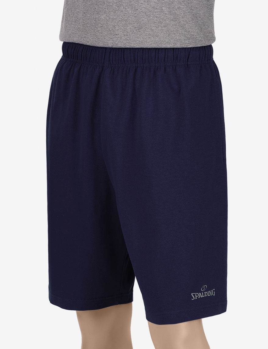 UPC 888282048893 product image for Spalding Athletic Pocket Shorts - Navy - XL - Spalding | upcitemdb.com