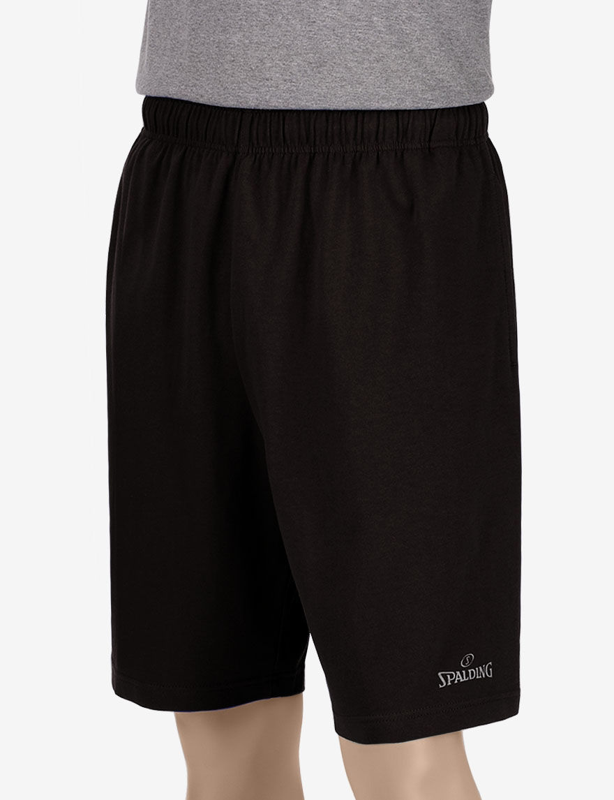 UPC 888282048794 product image for Spalding Athletic Pocket Shorts - Black - L - Spalding | upcitemdb.com