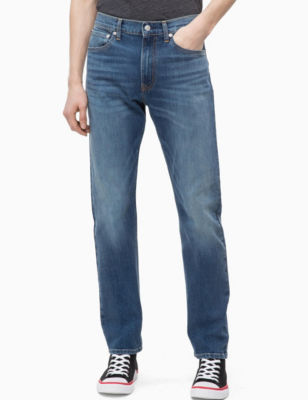 Calvin Klein Men's Straight Fit Jeans Stage Stores