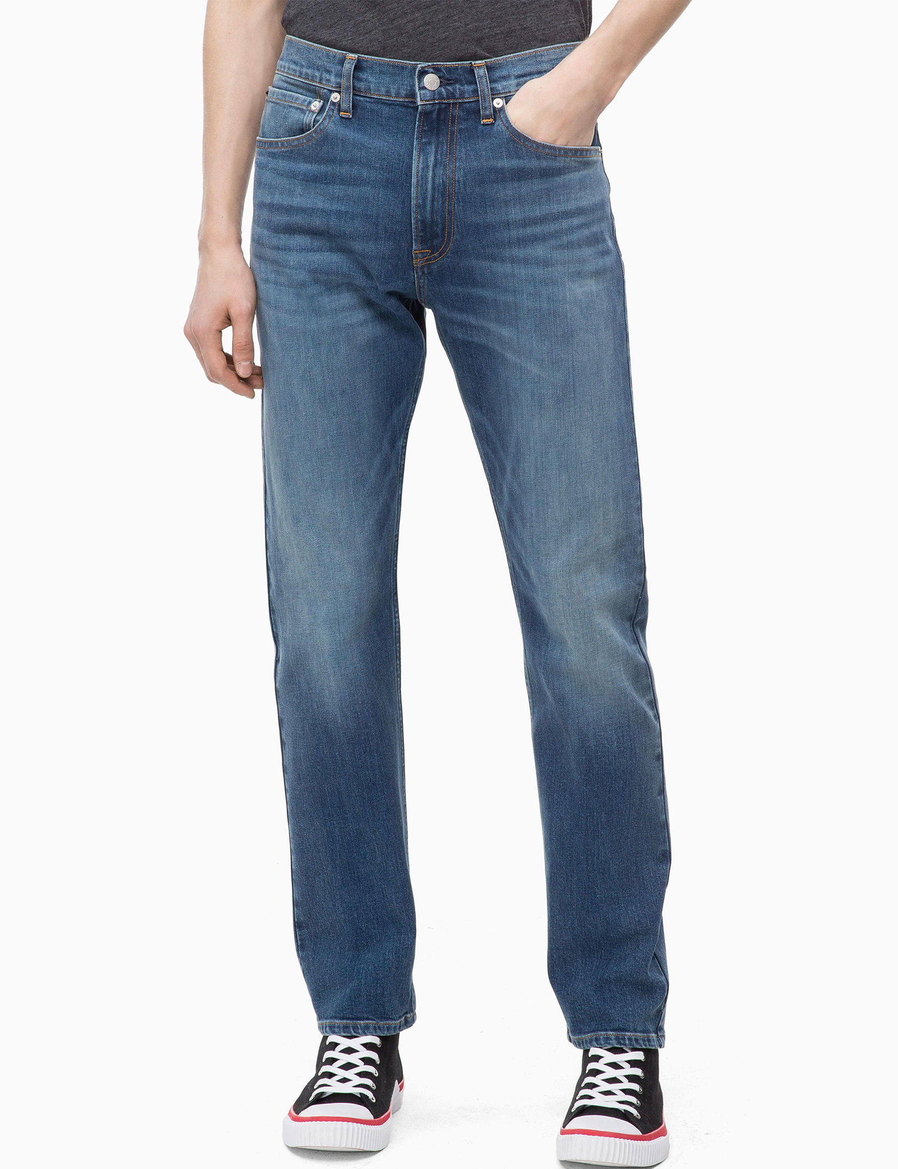 Calvin Klein Men's Straight Fit Jeans | Stage Stores
