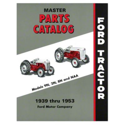 Bok065 Master Parts Catalog 1939 1953 9n Jubilee