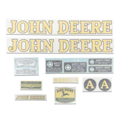Heavy Equipment Parts & Accessories Business VINYL CUT SEE DETAILS AND PICTURES JOHN DEERE 46A