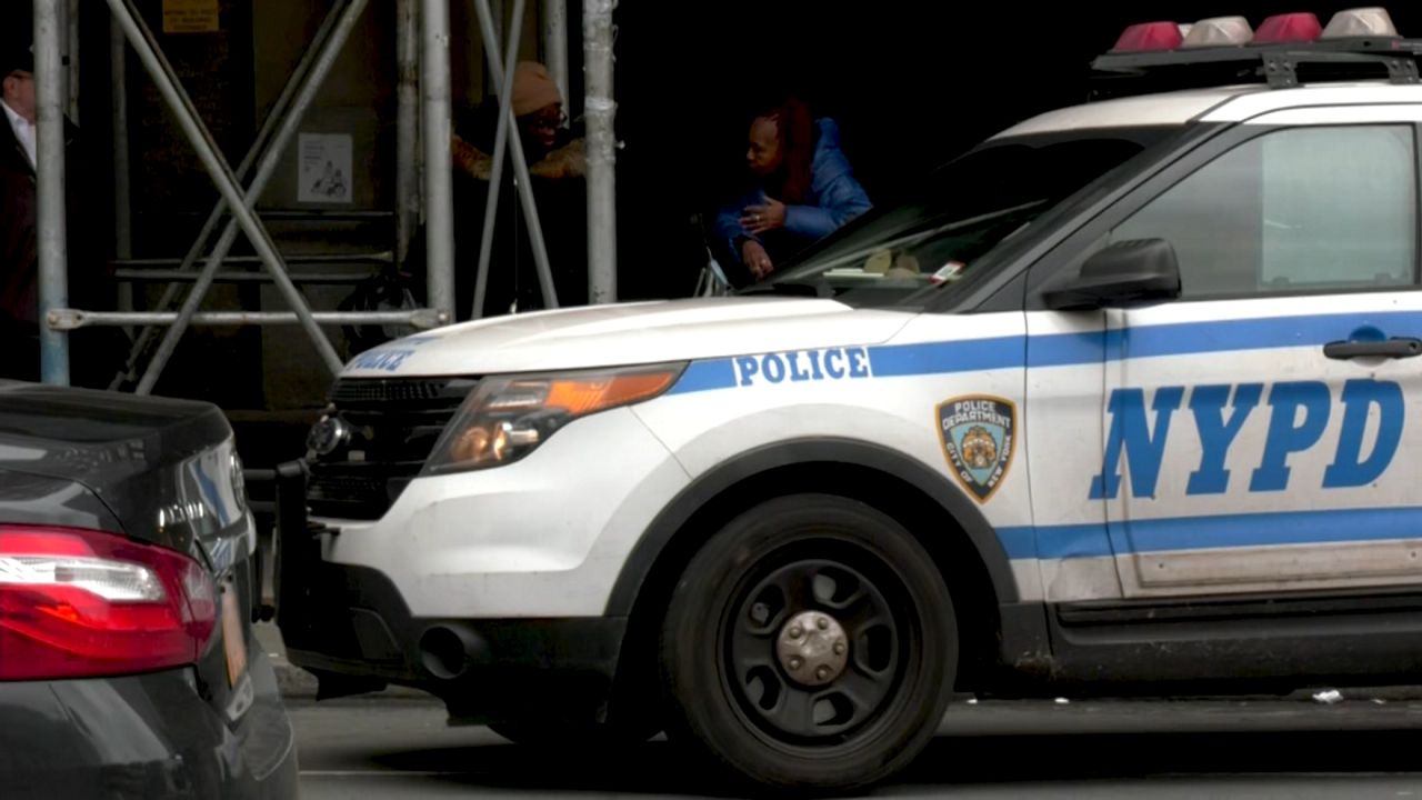 Mayor Eric Adams regularly highlights a drop in murders and shootings to pre-COVID levels. (Spectrum News NY1)