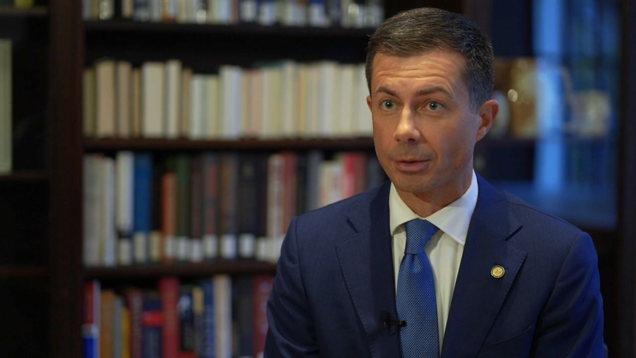 U.S. Transportation Secretary Pete Buttigieg is in New York City this week to highlight federal funding for major transit projects. (Spectrum News NY1)