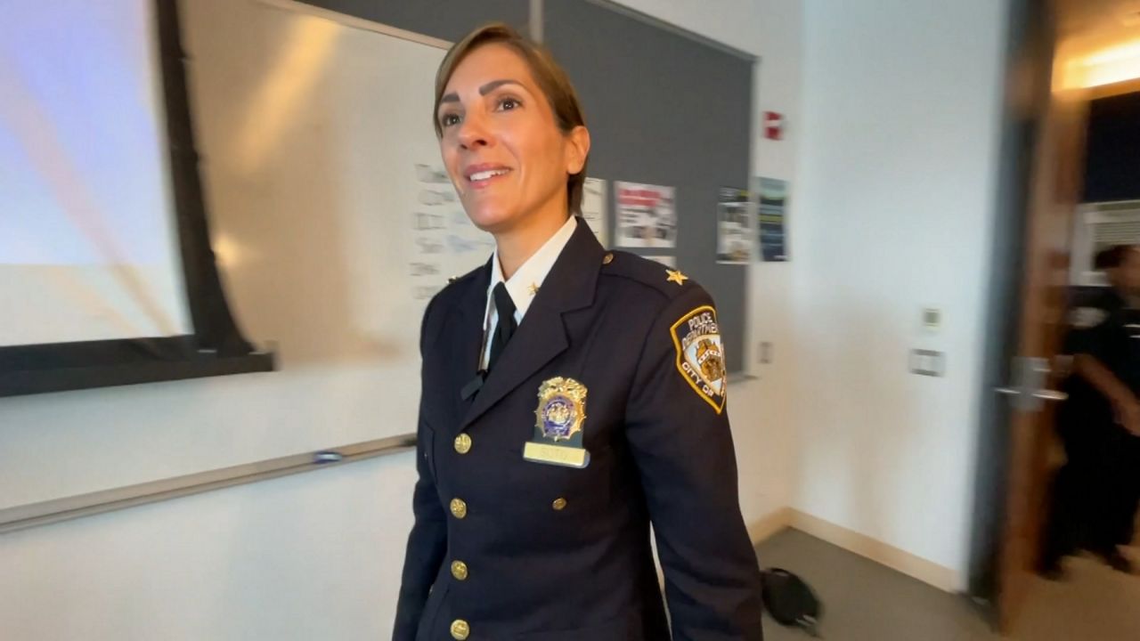 Deputy Chief Lourdes Soto, head of the NYPD’s coaching workplace