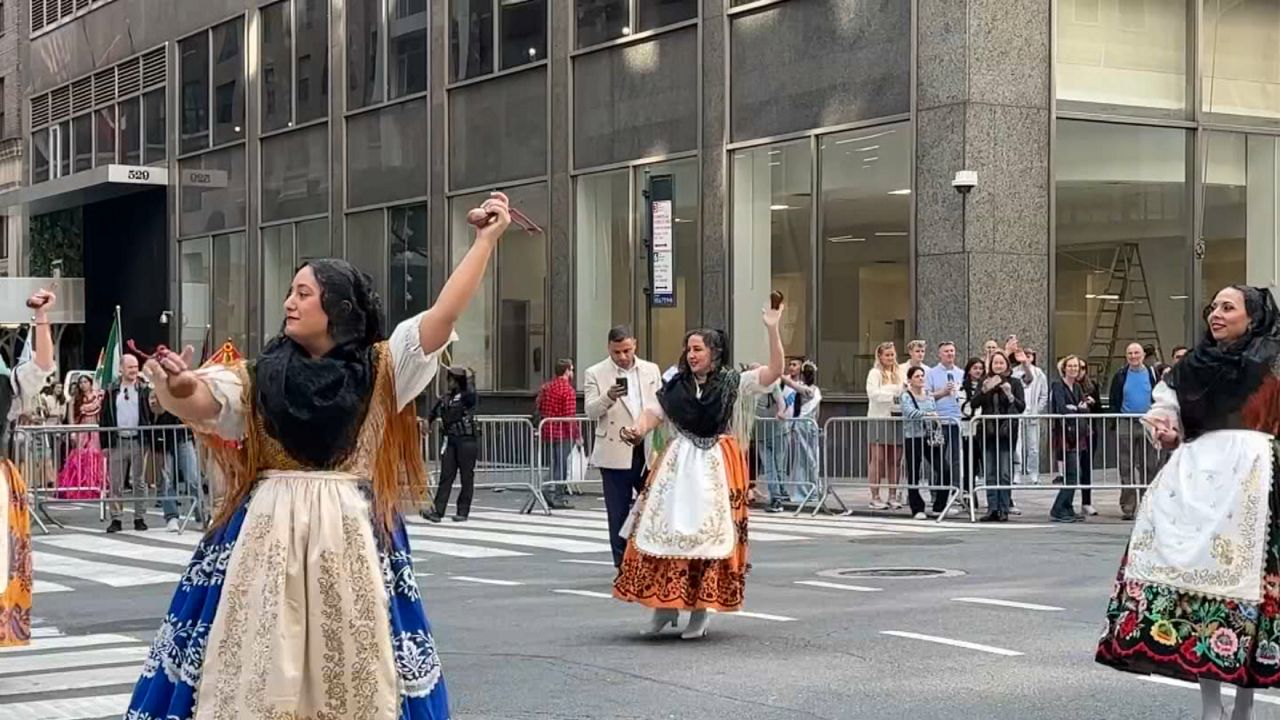 60th annual Hispanic Day Parade marches down Fifth Avenue