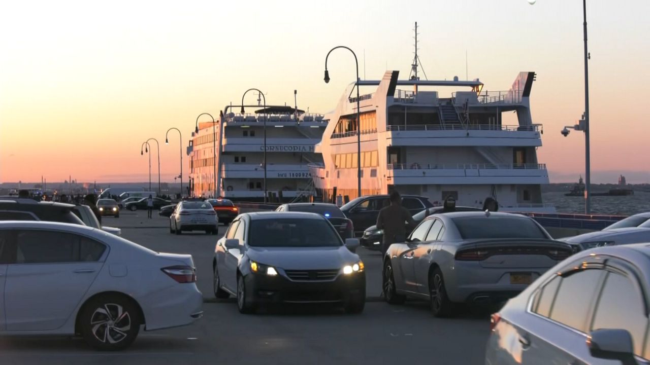 A pier in Brooklyn is pictured.