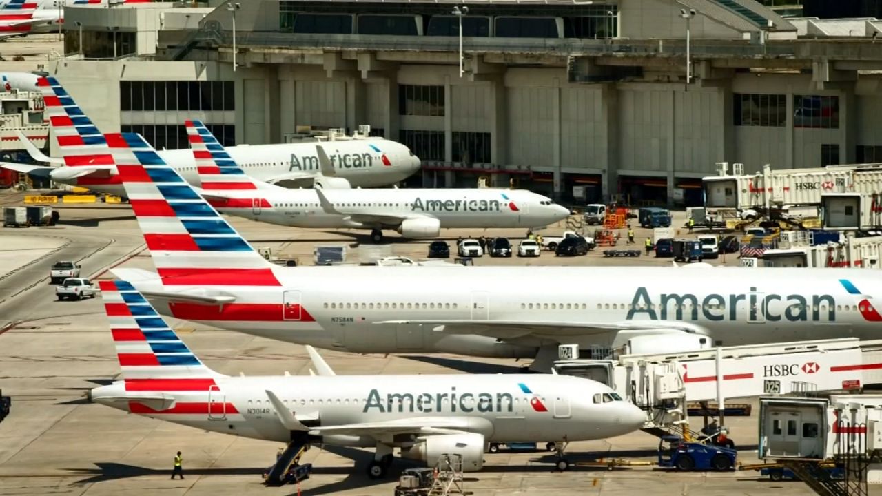 American Airlines. Haití.