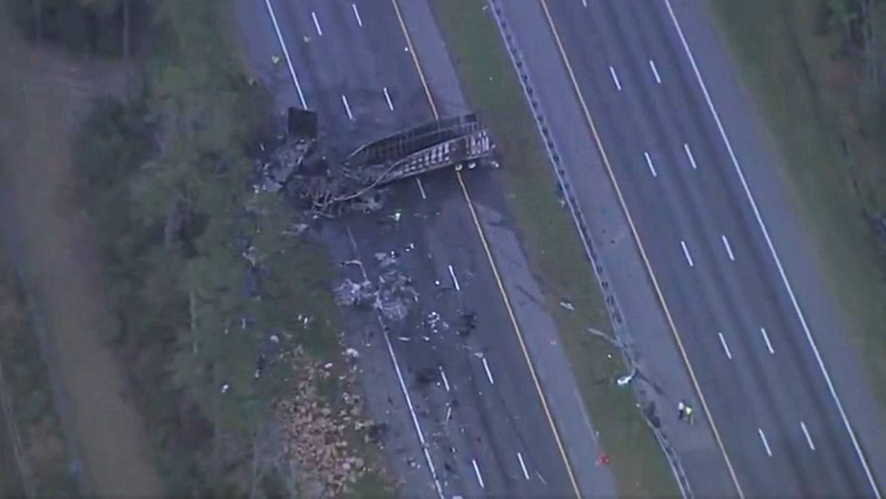 FHP 5 Kids in Van On Way To Orlando Killed in I75 Crash