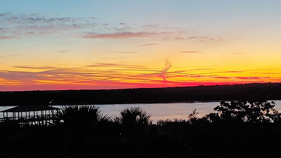 Submitted via the Spectrum News 13 app: A colorful sunset on the Intracoastal at Ponce Inlet on Wednesday, Jan. 09, 2019. (Courtesy of Walter Witt)