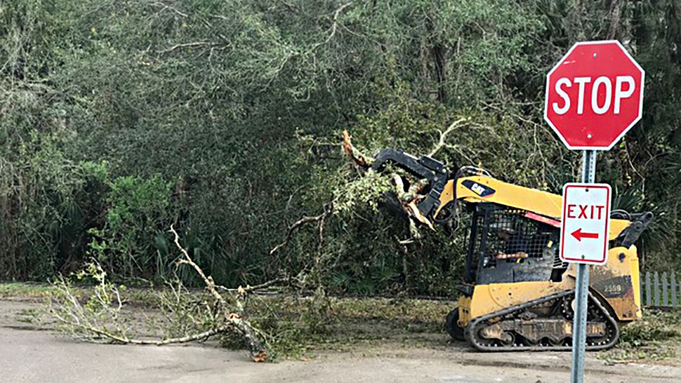 PHOTOS Experts Surveying Sanford, Mascotte Storm Damage