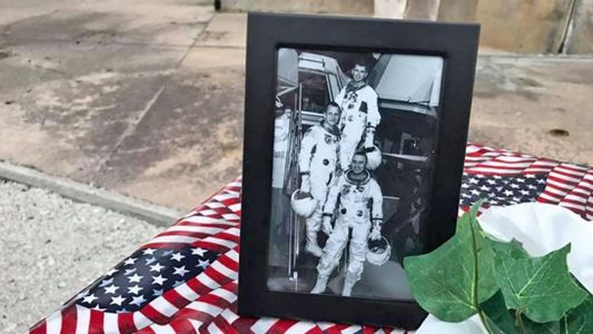 The three astronauts who died in the Apollo 1 accident in 1967 were Command Pilot Virgil I. "Gus" Grissom, Senior Pilot Ed White, and Pilot Roger B. Chaffee.  (Spectrum News)