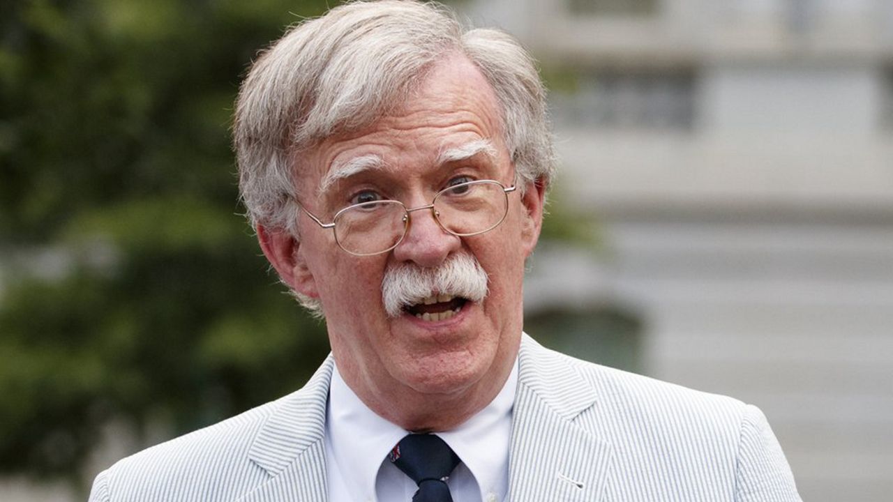 Former Trump national security adviser John Bolton (AP Photo/File)