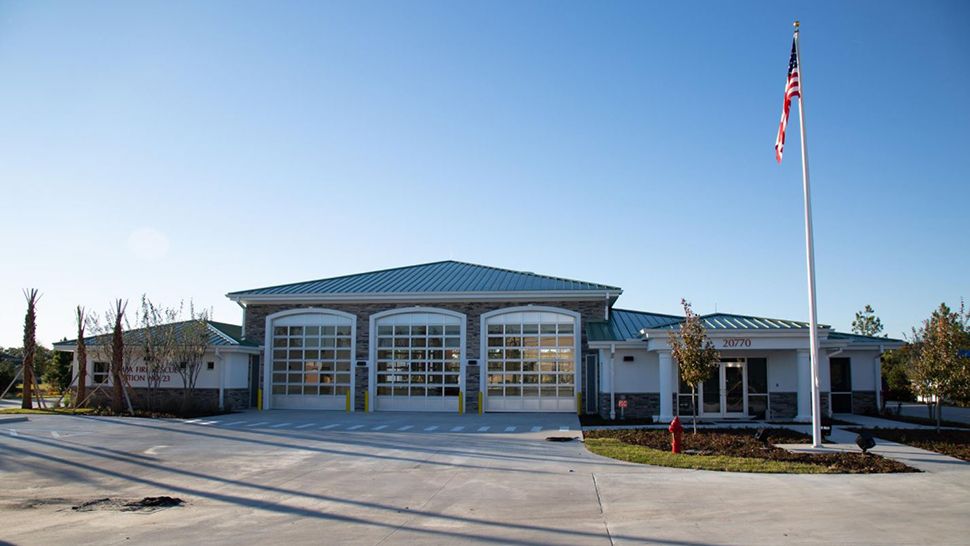 The new fire station, located at 20770 Trout Creek Drive, Tampa, will help alleviate strain on other stations in the extreme northern part of the city limits. (Tampa Fire Rescue)
