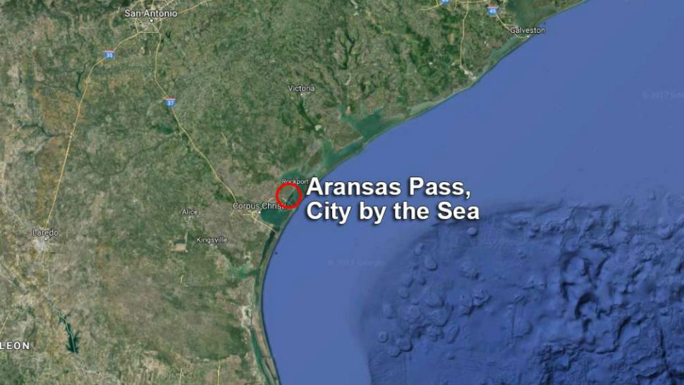 All waters and canals of the City by the Sea subdivision west of the GIWW and a line beginning at a point on the entryway seawall (27° 57.08" N; 97° 06.05" W) extending across the entrance to a point (27° 57.04" N; 97° 06.06" W). Courtesy/Texas Parks and Wildlife