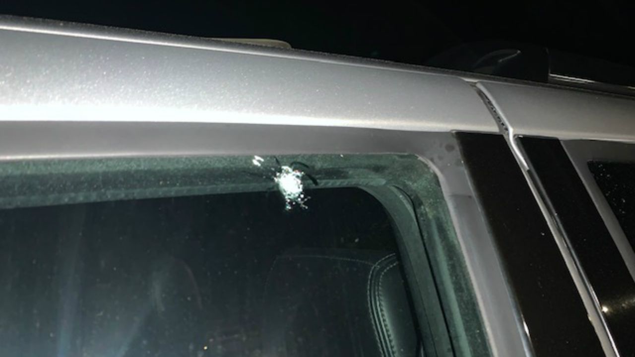 More than a dozen vehicles along Interstate 4 and Interstate 95 were damaged New Year's night in what investigators say was fire from a small-caliber gun, BB gun, or pellet gun. Many vehicles had windows blown out. (Volusia County Sheriff's Office)