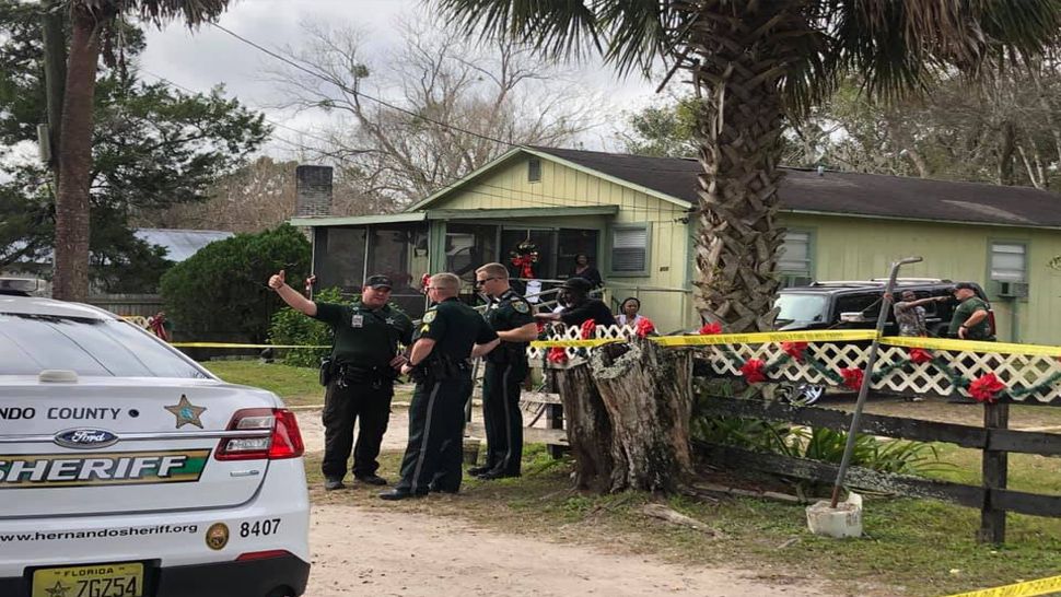 The shooting occurred shortly before 11:30 a.m. on Thursday in the area of 813 Twigg Street, near Martin Luther King Jr. Drive. (Hernando County Sheriff's Office)