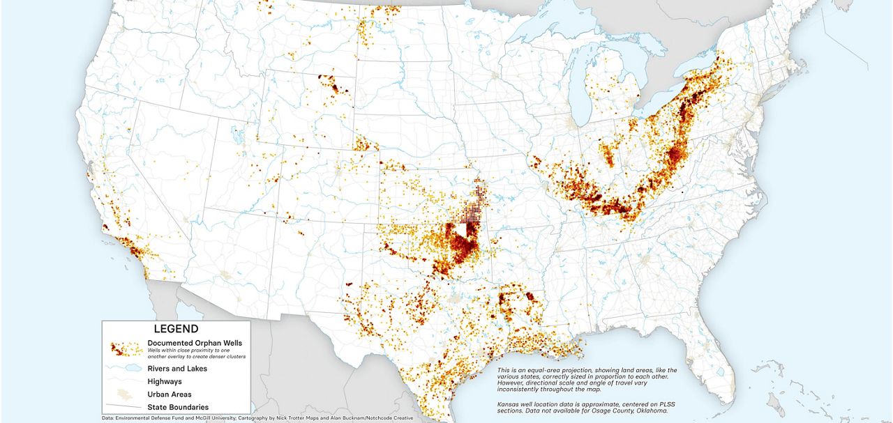 Kentucky receives nearly 104M to clean up gas wells