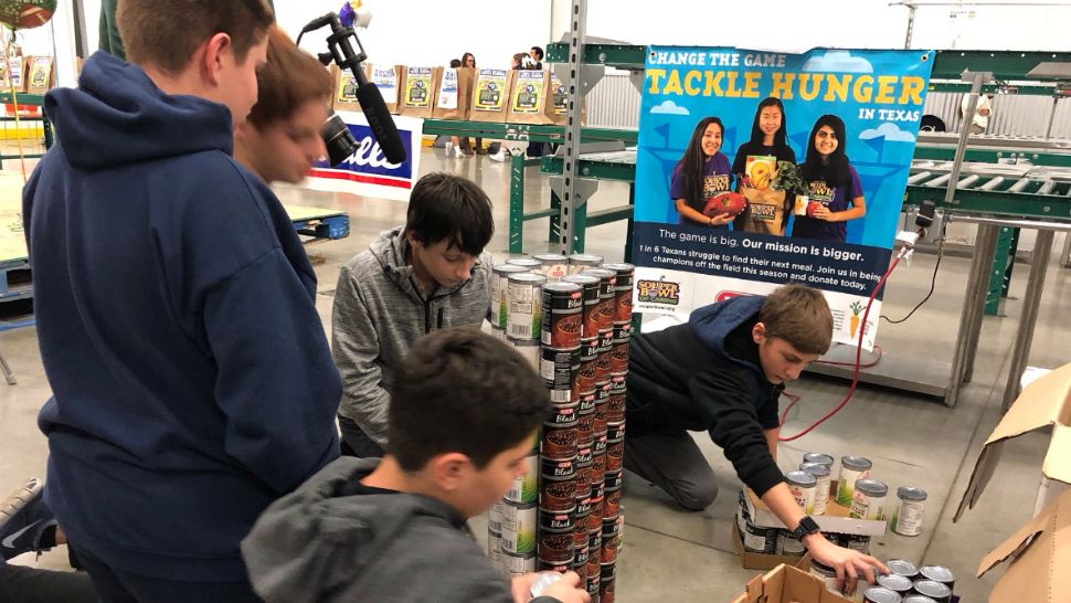 Souper Bowl of Caring food drive kicks off in Central Texas
