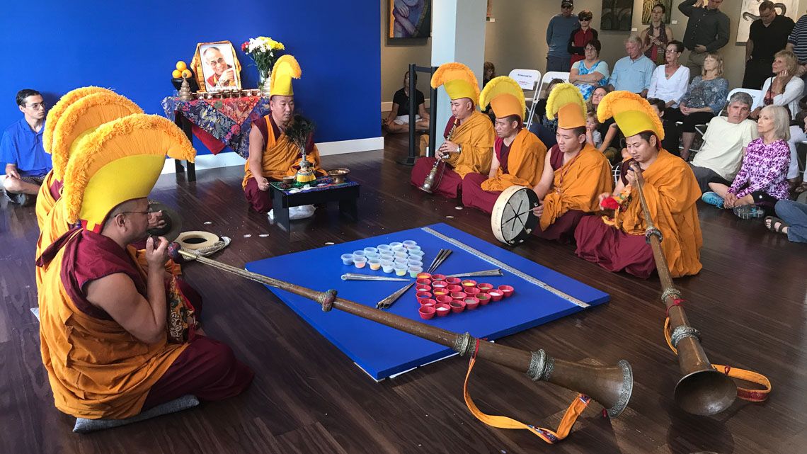 Monks from India are visiting St. Petersburg this week to create a sand mandala.  This is the third time they’ve visited St. Pete and they say it’s important for them to make these trips to teach people about their beliefs and culture. (Spectrum Bay News 9)