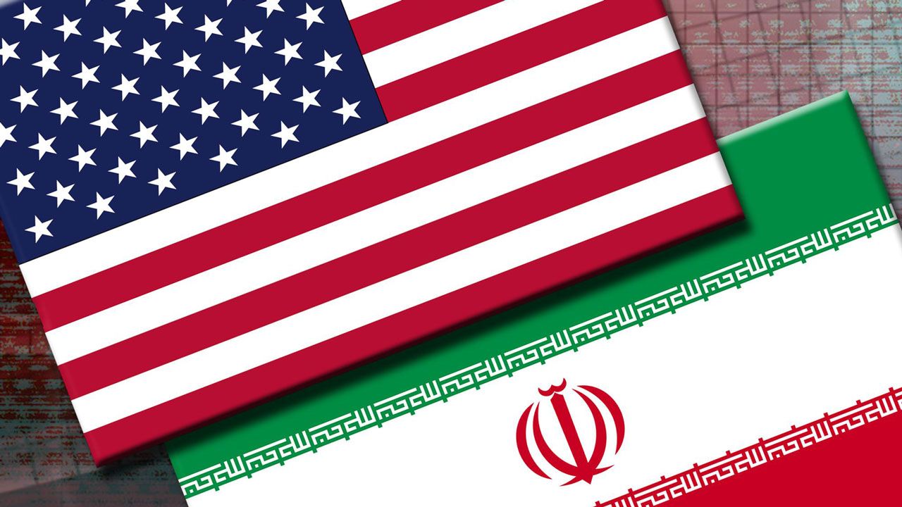 U.S. and Iranian flags. (File/AP)