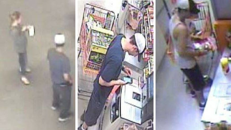 Credit card abuse suspects in Dripping Springs. Images/Hays Co. Sheriff Office