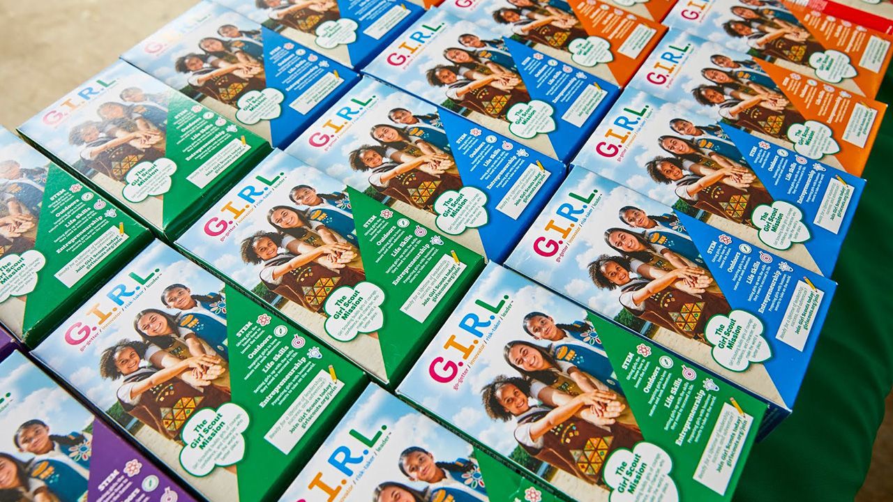 girl scout cookie logo 2022