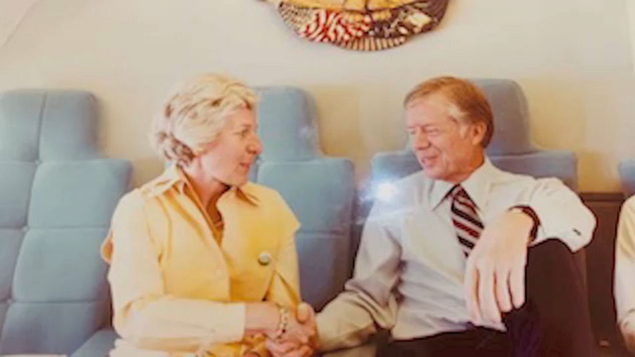 Longtime Florida politician Pat Frank reflects on her time campaigning for Jimmy Carter during his run for president. (Courtesy of Pat Frank)