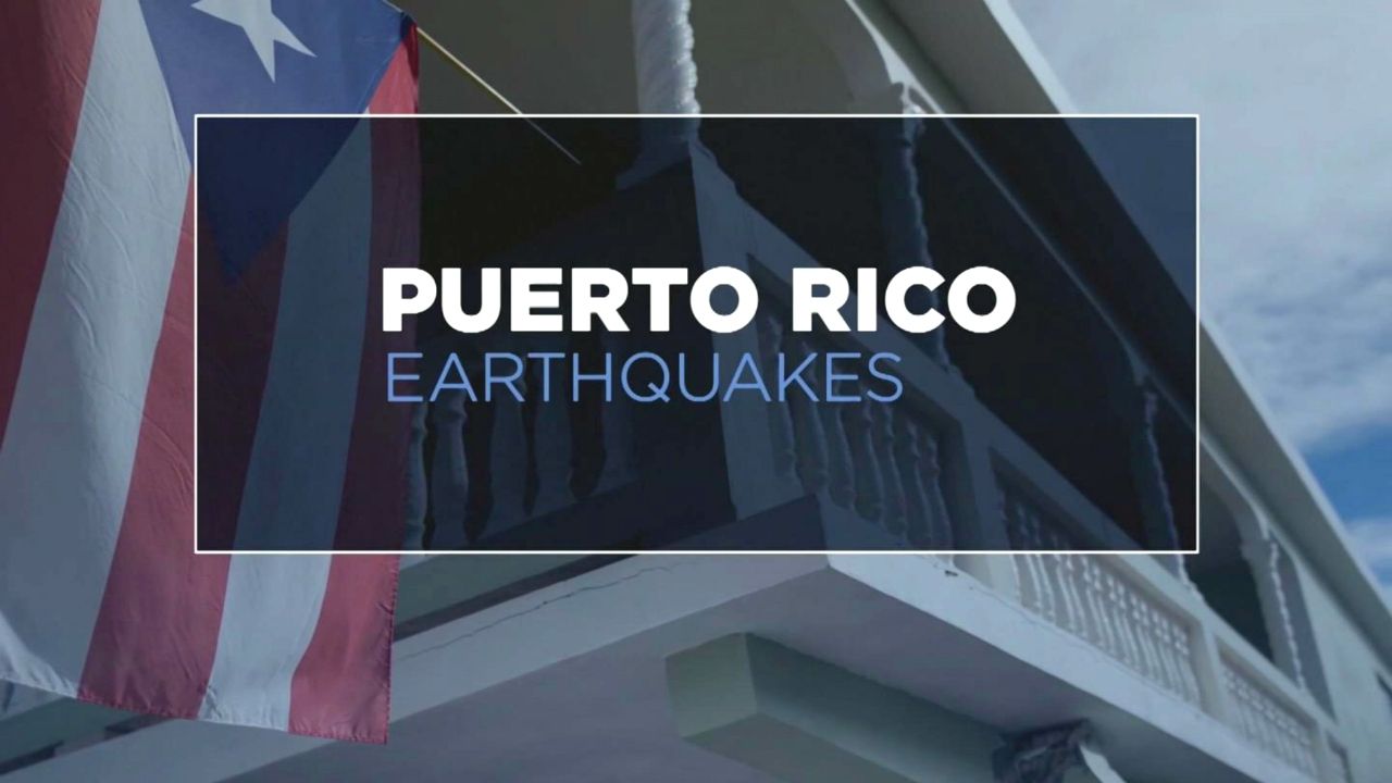 Puerto Rico earthquakes graphic