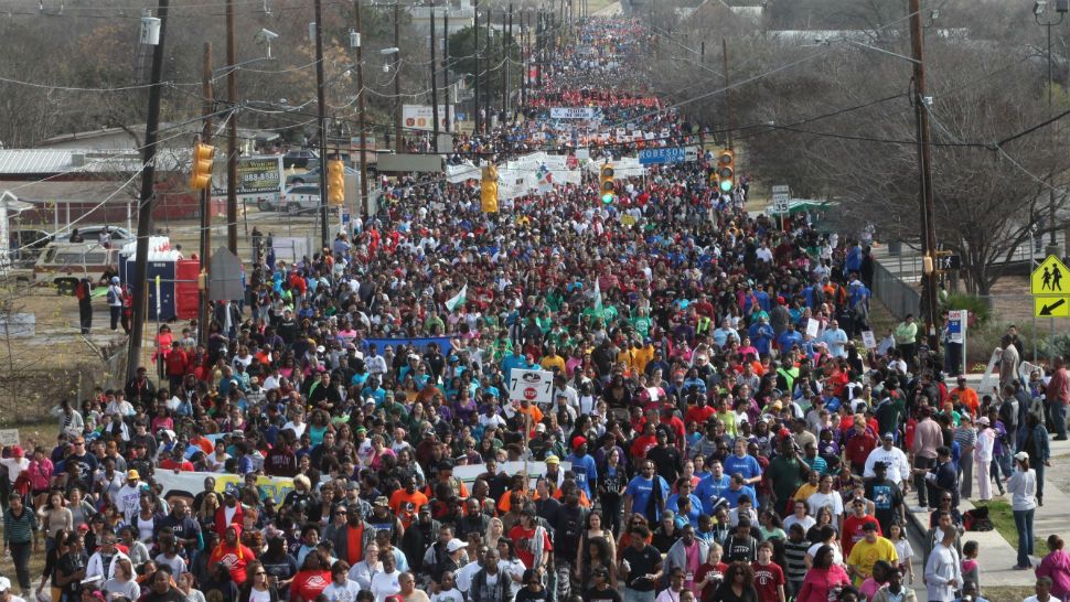 MLK march in San Antonio brings together thousands