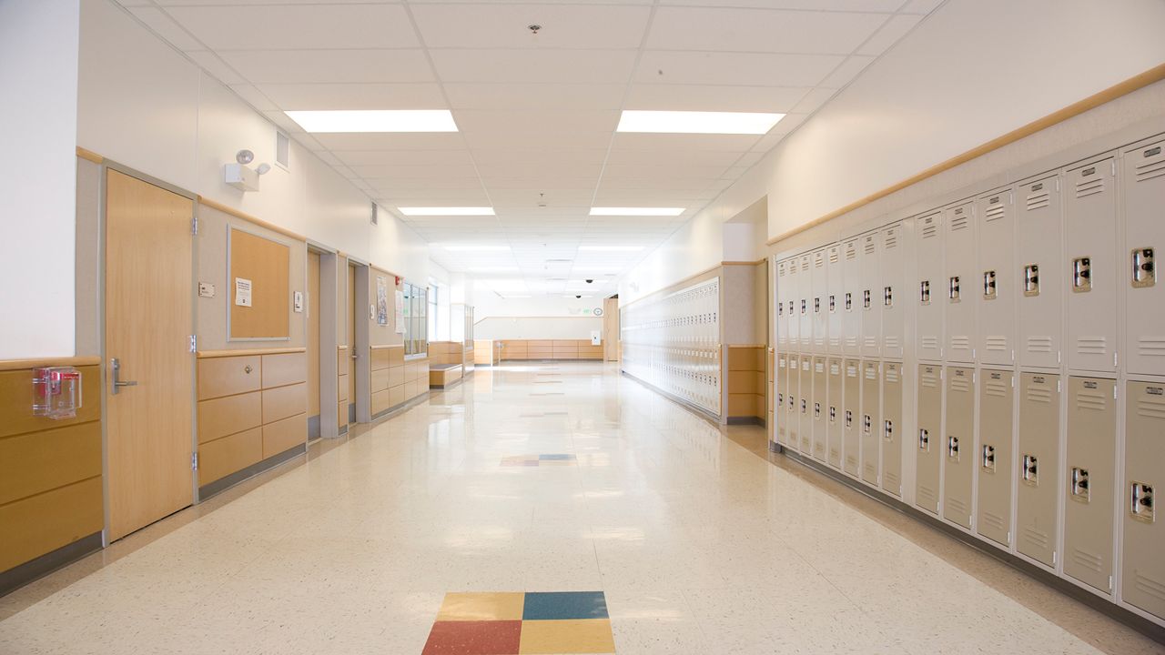 school hallway