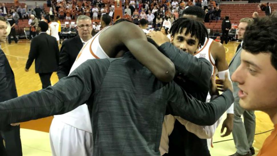 Hours after sophomore guard Andrew Jones' leukemia diagnosis, the Texas Longhorns Men's Basketball team wins it's first game versus a ranked opponent in its last 12 tries.
