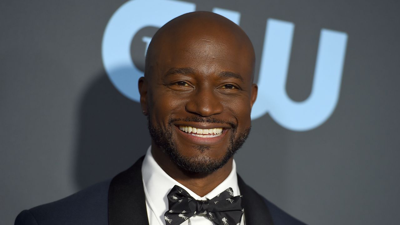 Taye Diggs arrives at the 24th annual Critics' Choice Awards on Sunday, Jan. 13, 2019, at the Barker Hangar in Santa Monica, Calif. (Photo by Jordan Strauss/Invision/AP)