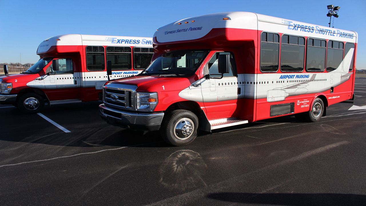 Express Shuttle Parking Lot Opens at Airport