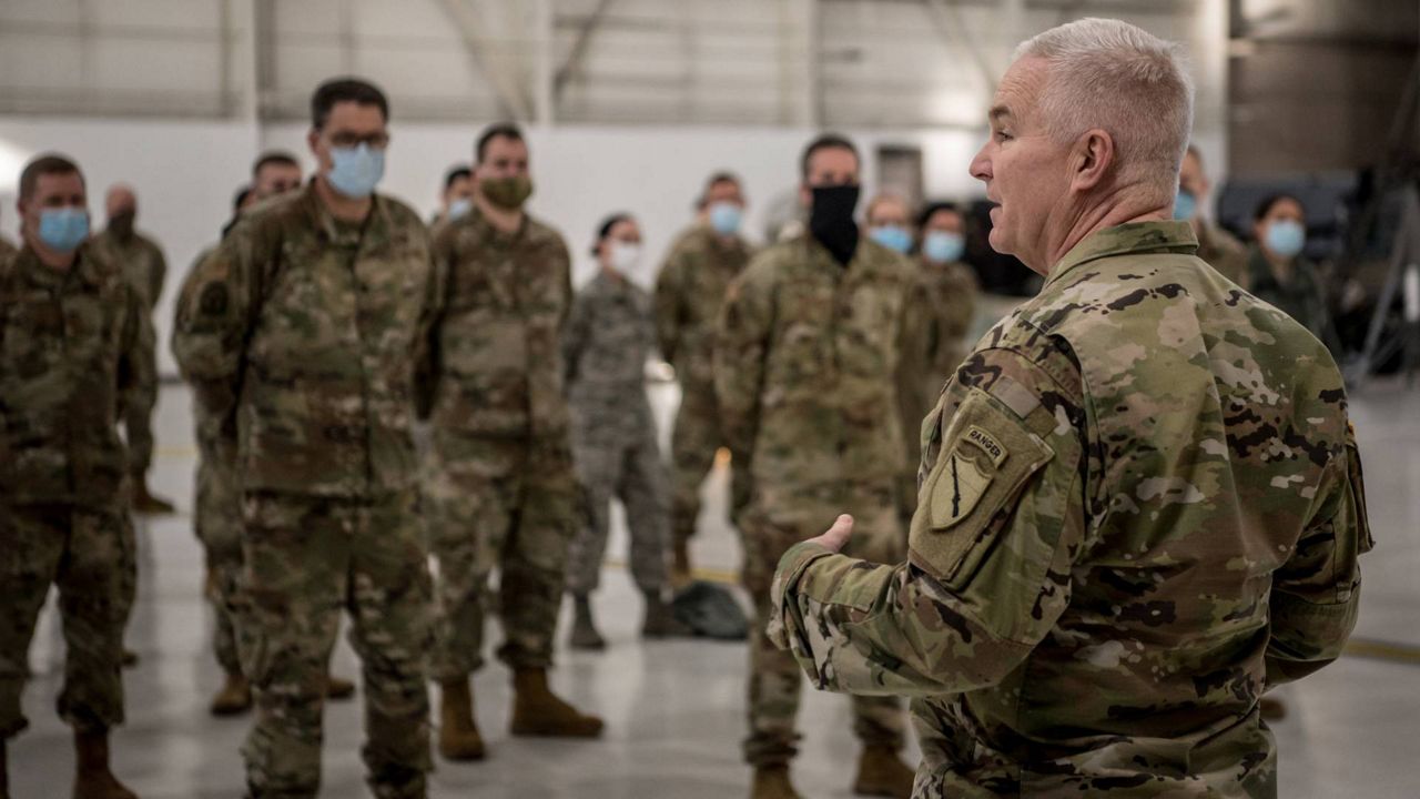 Kentucky National Guard Supporting Inauguration Security