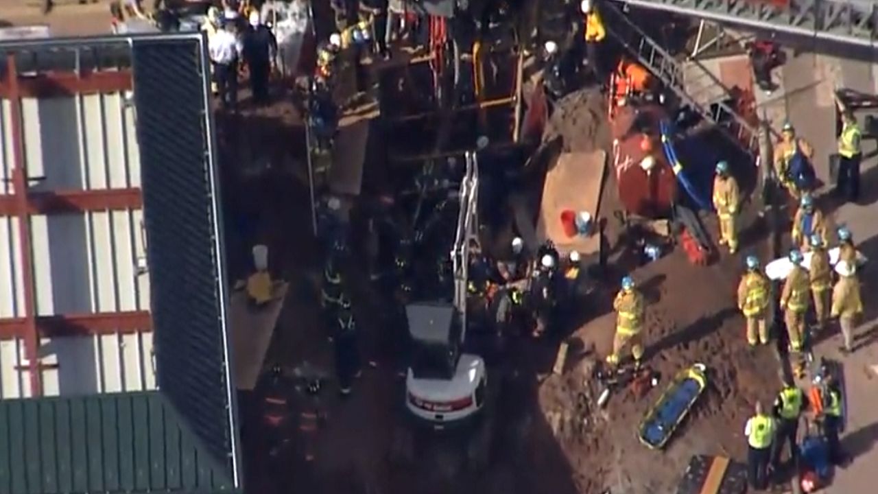 Trench collapse