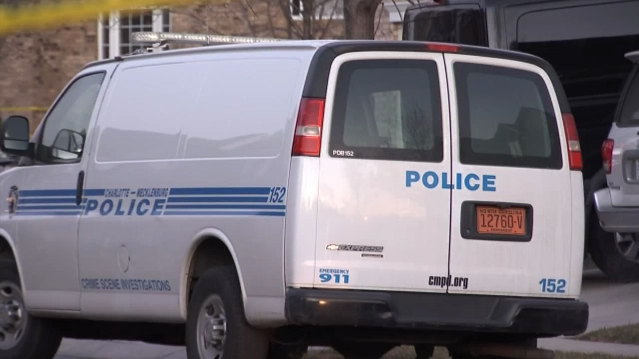 Charlotte Police Van