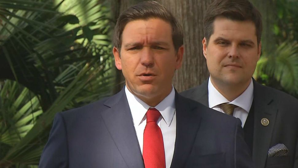 Gov. Ron DeSantis is rejecting criticism that his executive order protecting groups against discrimination in hiring for his administration doesn't include the LGBTQ community. "You will be hired based on merit. ... That's all I care about," he said Thursday. (Spectrum News)