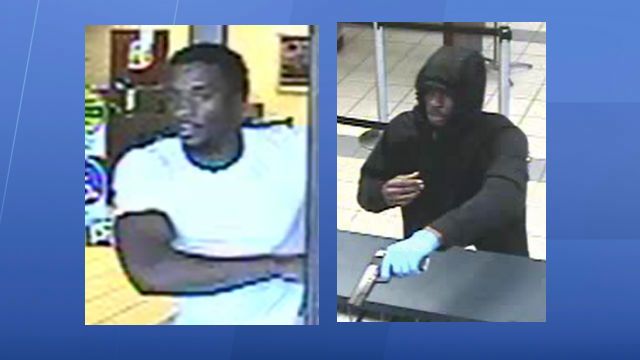 Bank robbery suspects