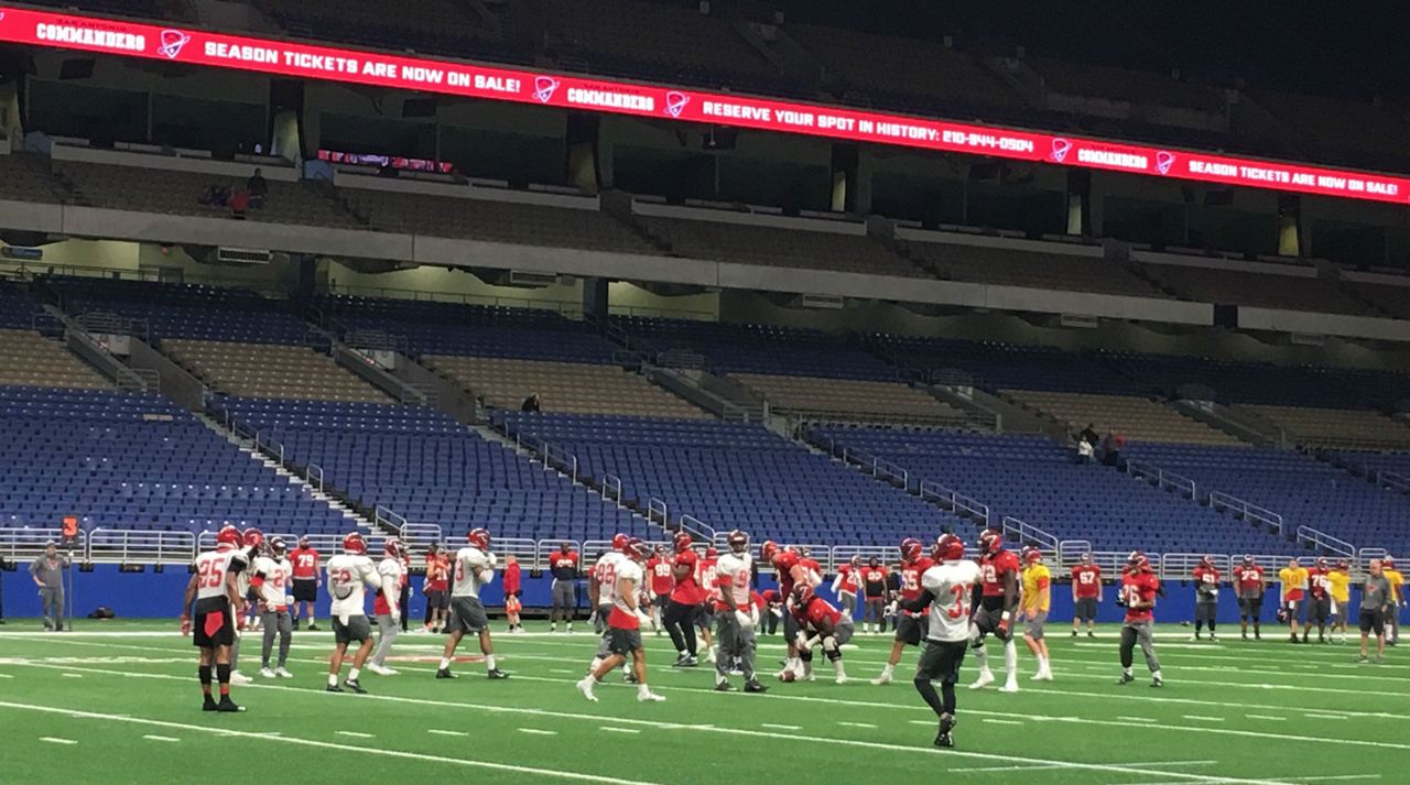 San Antonio Commanders Hold Open House at the Alamodome