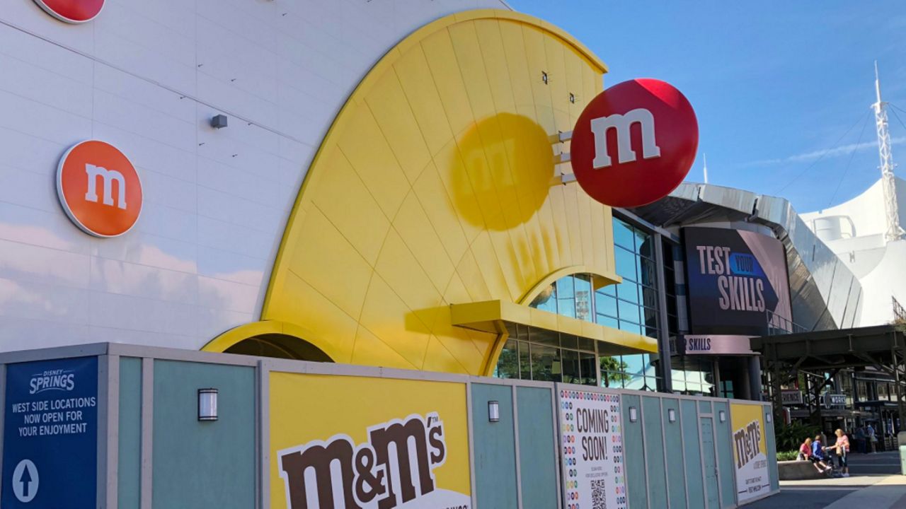 A New M&M's Store Opened In Disney Springs