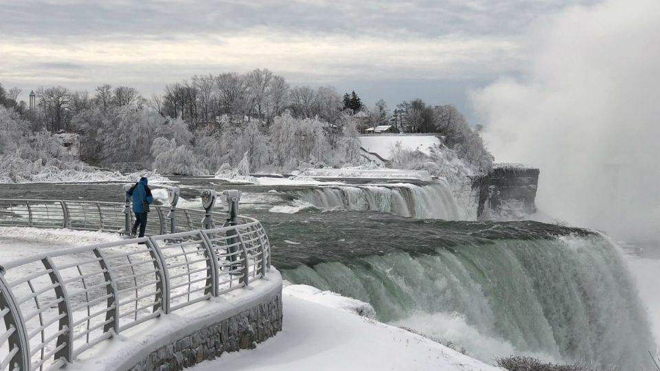 frozen falls