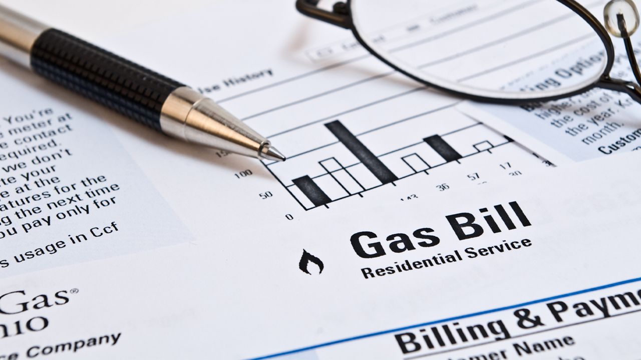 A gas bill