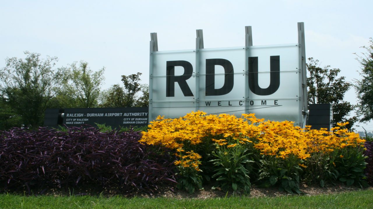 RDU sign