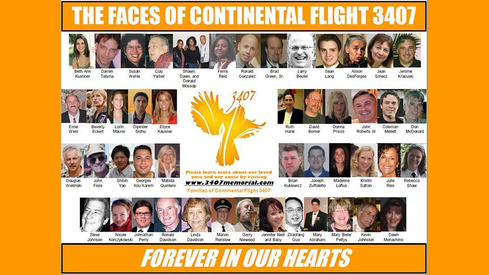 Flight 3407 crash victims