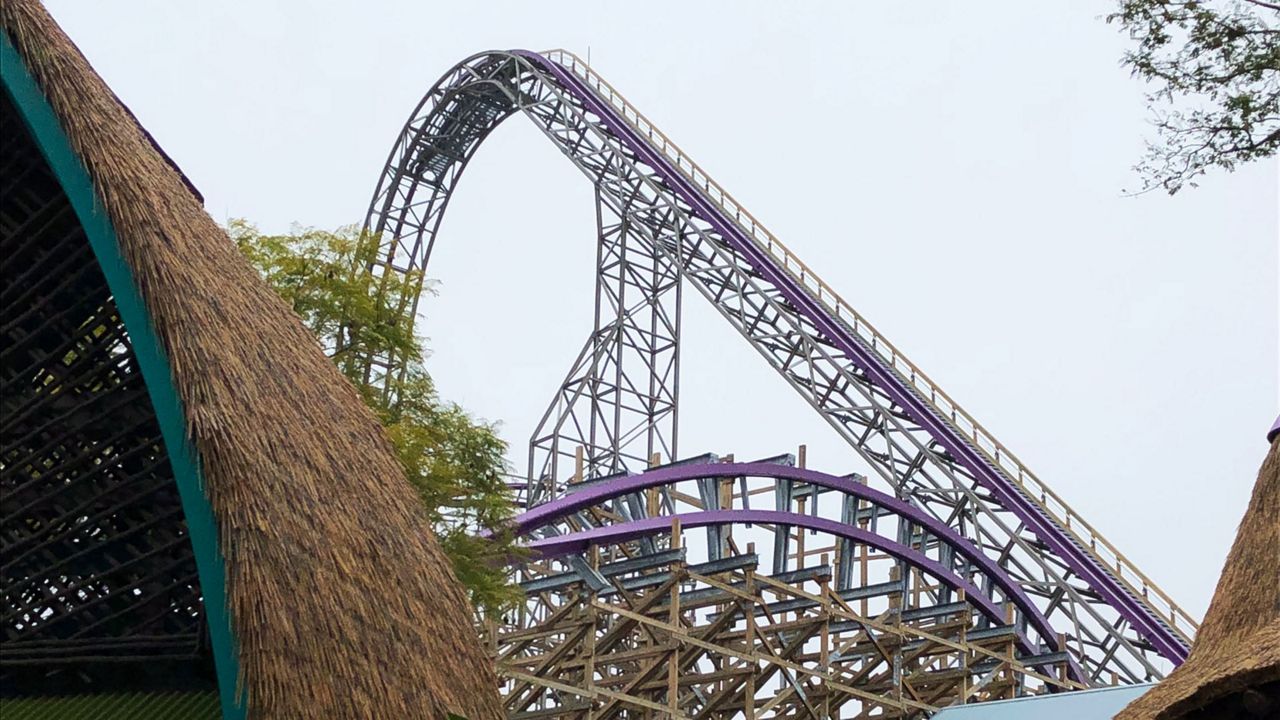 Busch Gardens Offers Peek At Iron Gwazi Coaster