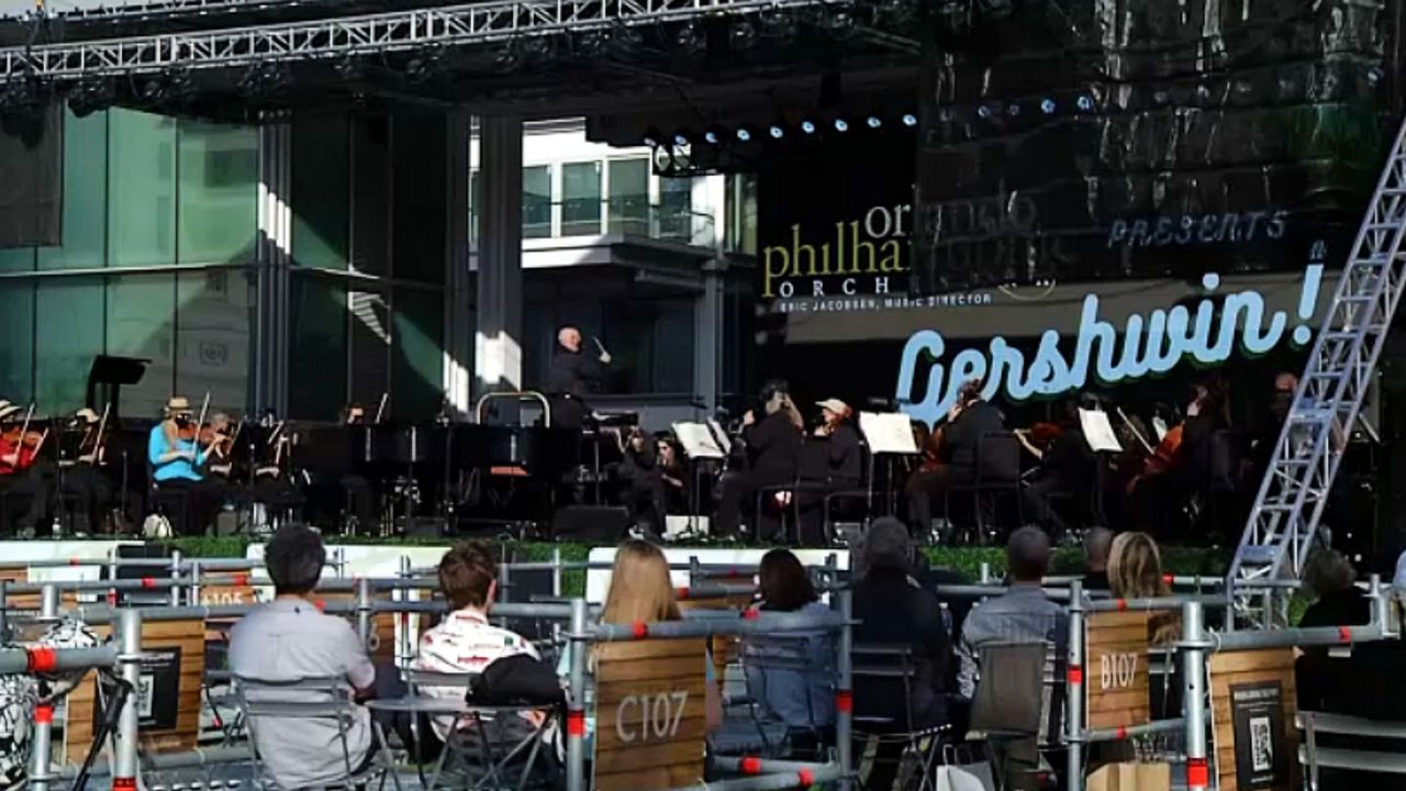 Outdoor Event Brings Entertainment Back to Downtown Orlando