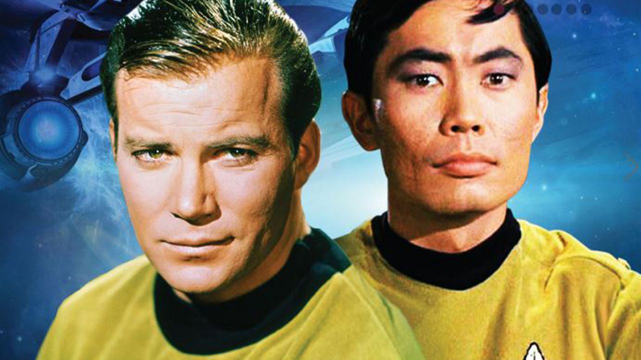 William Shatner and George Takei, who both starred in the original Star Trek series, are set appear at MegaCon Orlando in April. (Courtesy of MegaCon)