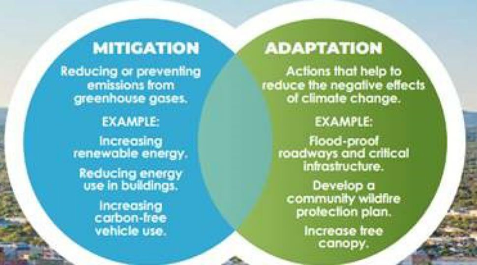 Examples of proposed strategies for city's draft for new Climate Action and Adaptation Plan (Courtesy: SA Climate Ready)